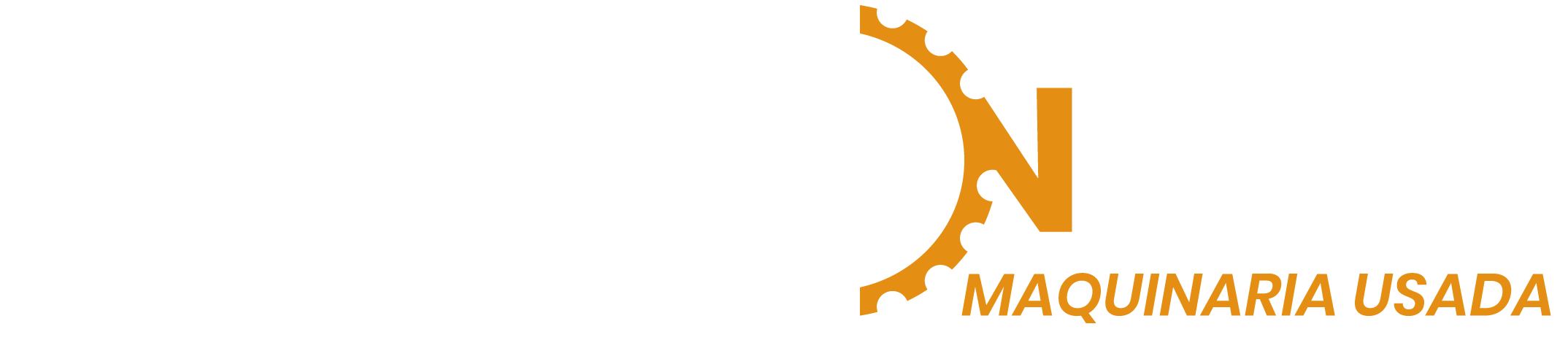 Logo blanco tu maquinaria