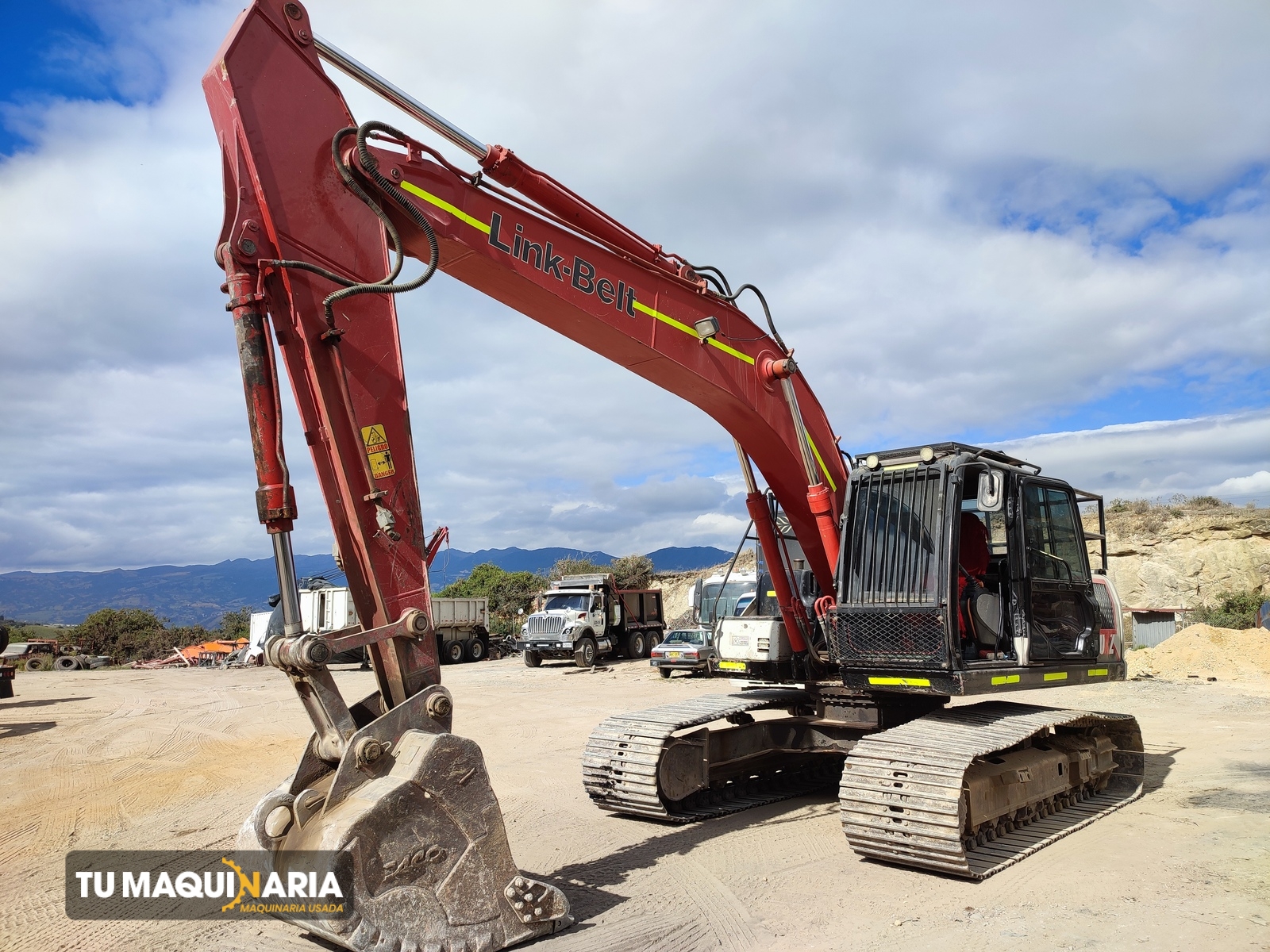 excavadora linkbelt 20 toneladas - tu maquinaria - disponible en Colombia