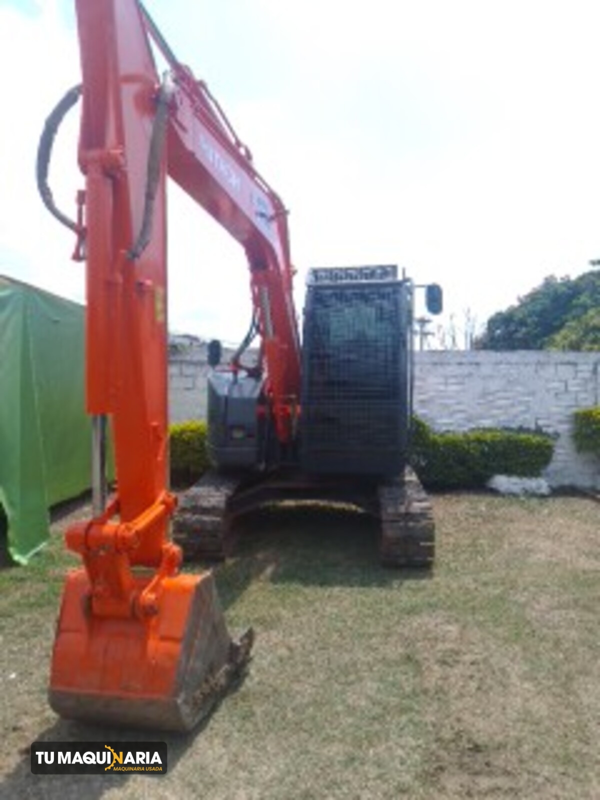 Excavadora usada 2014 Hitachi ZX75USK-3 (2)