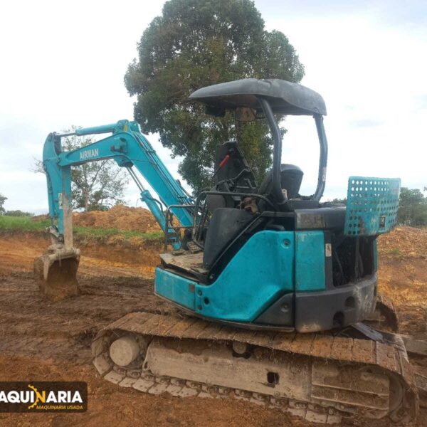 mini excavadora usada 2005 airman ax40u-4 tm1253 (20)