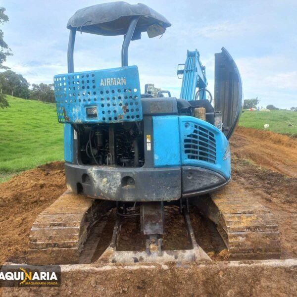 mini excavadora usada 2005 airman ax40u-4 tm1253 (7)