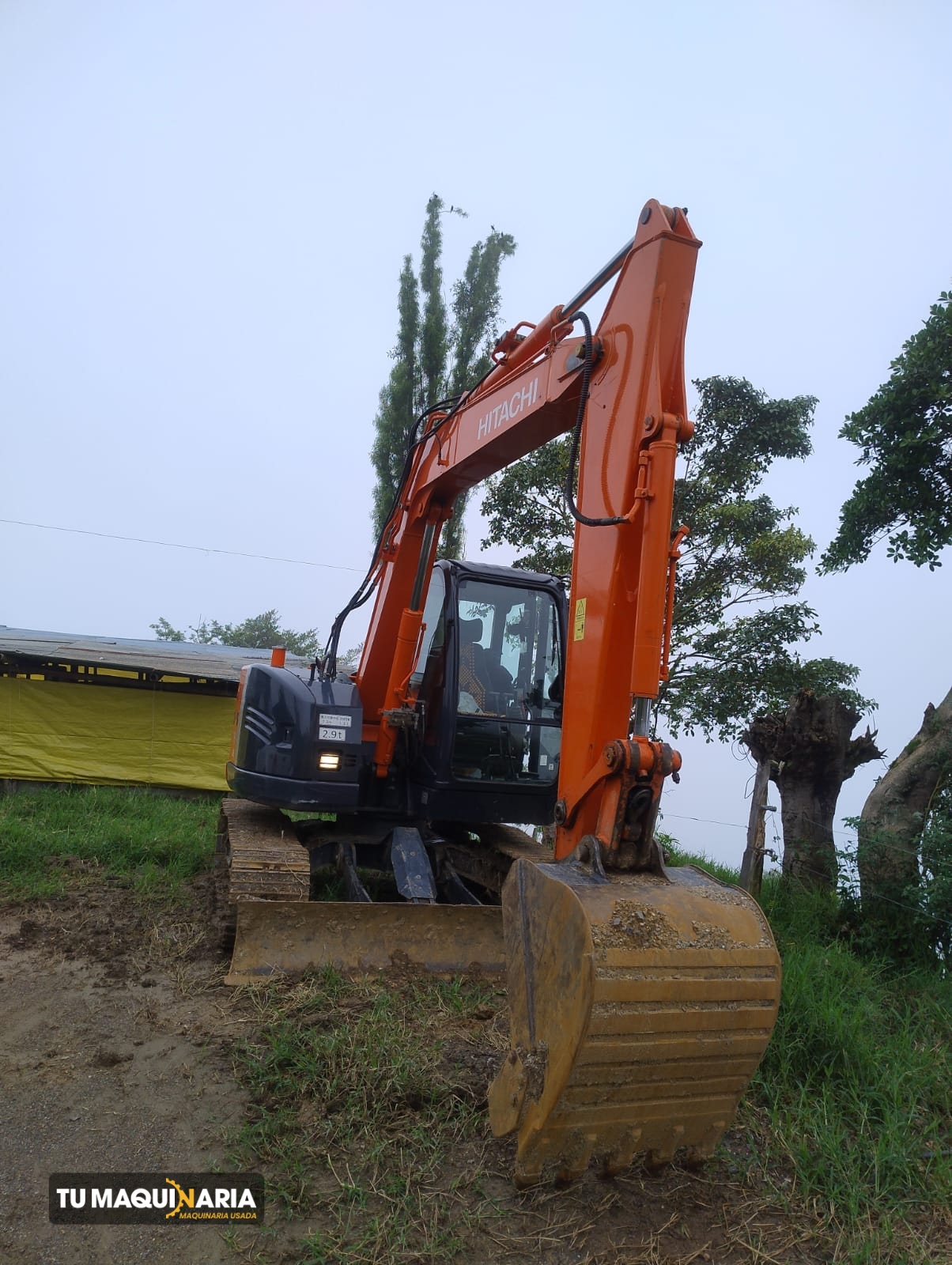 excavadora usada 2014 hitachi zx75us-3 tm1320 (2)