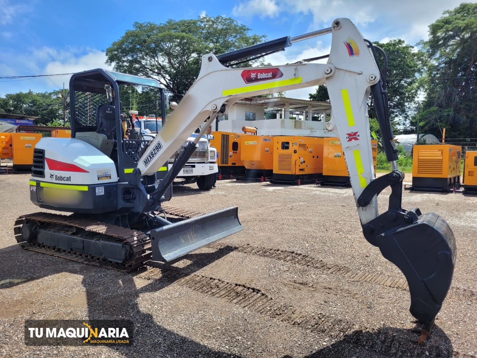 mini excavadora usado 2013 bobcat e42 tm1316 (4)