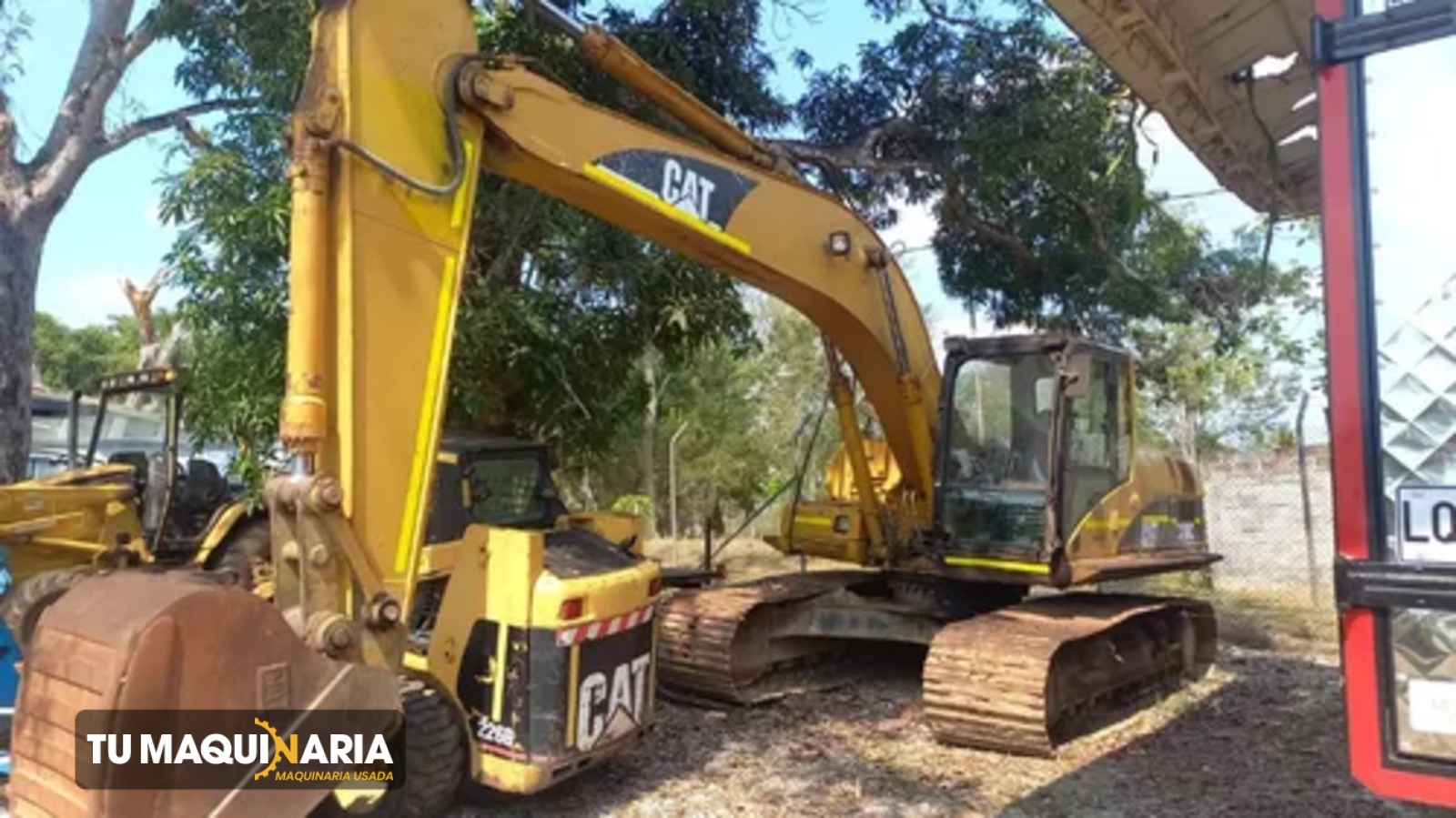 Excavadora usada 2006 caterpillar 320cl tm1321 (1)