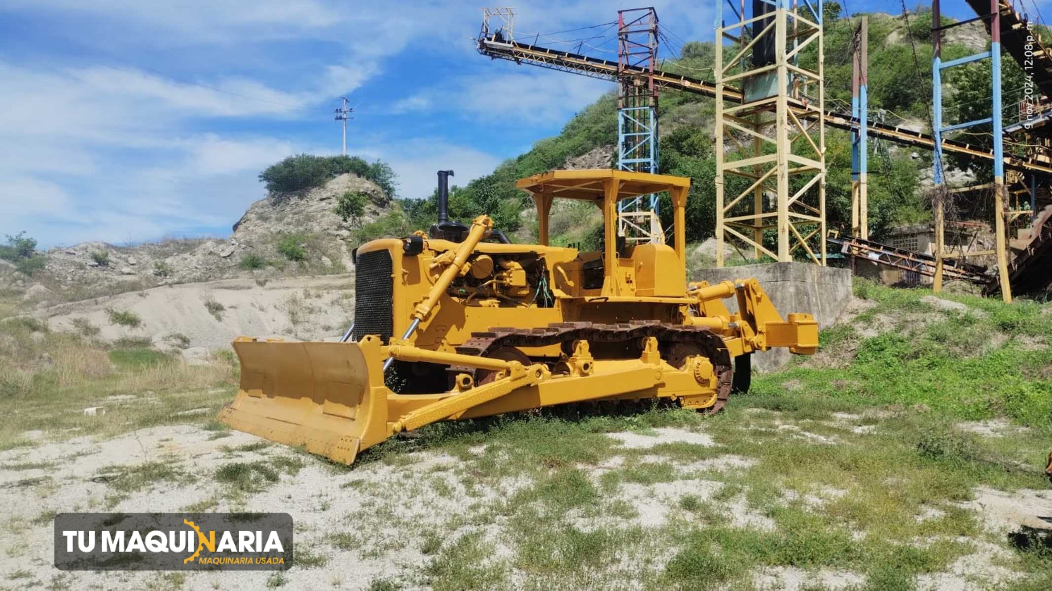 bulldozer usado 1982 caterpillar d8k tm1324 (2)