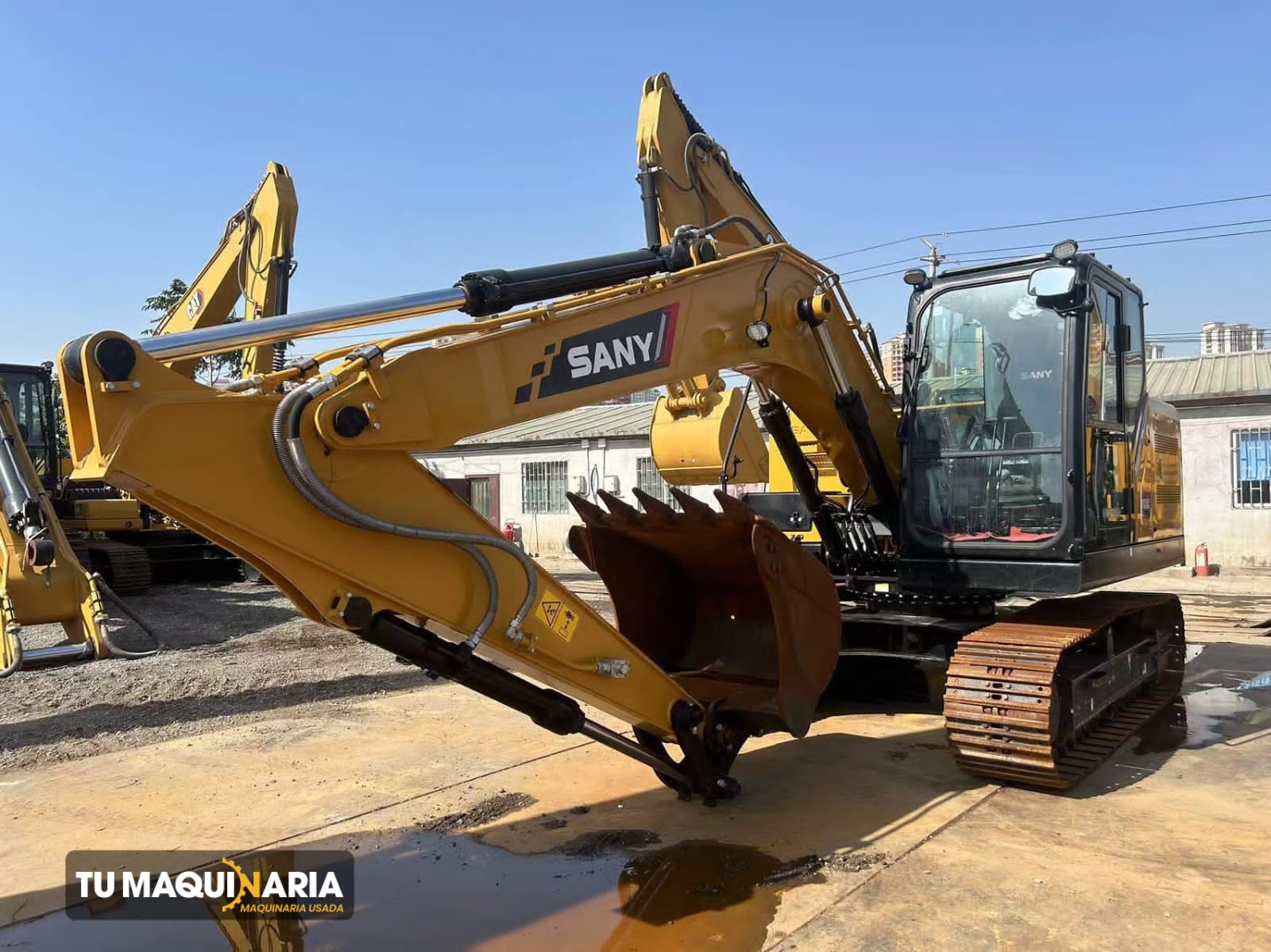 Excavadora usada 2023 sany sy135c tm1373 (6)