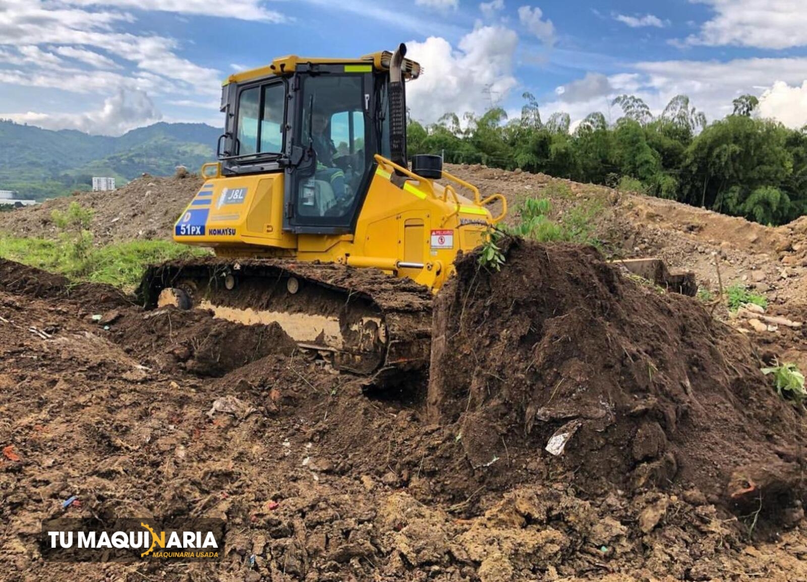 bulldozer usado 2009 komatsu d51px-22 tm1367 (6)