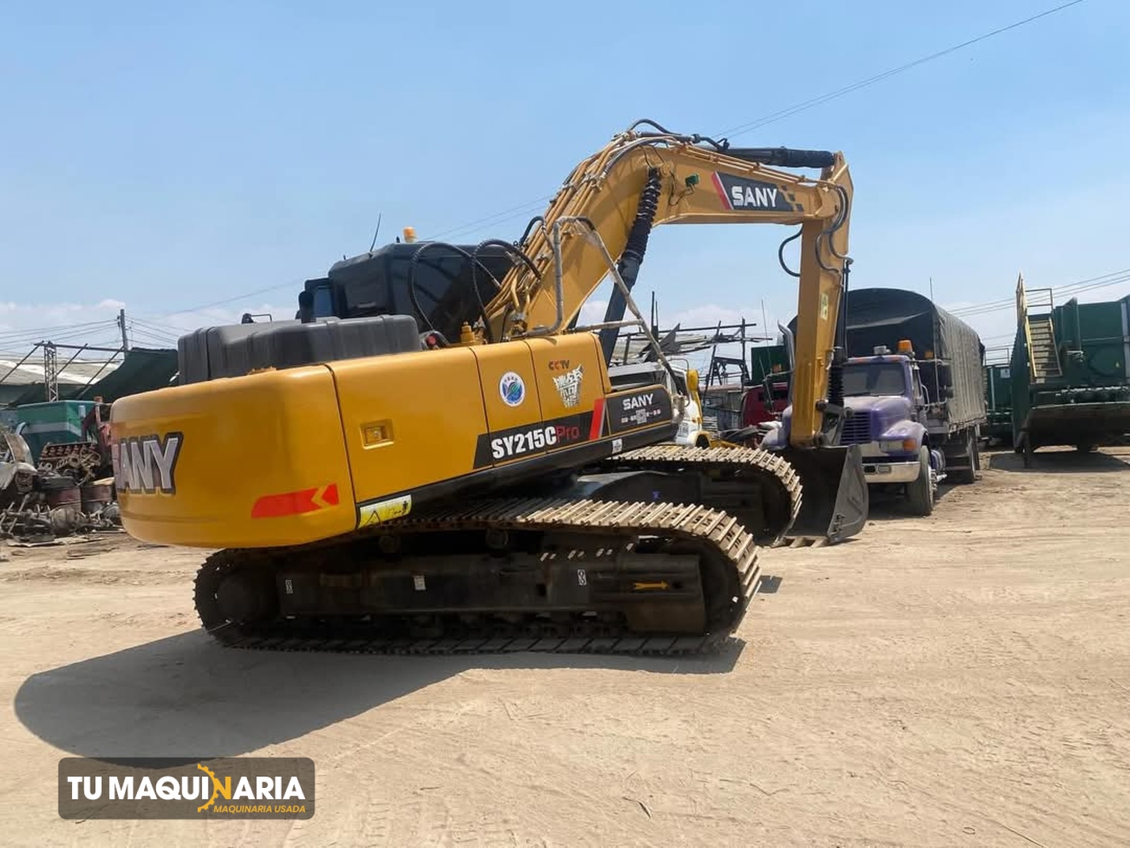 excavadora usada 2020 sany sy215c tm1369