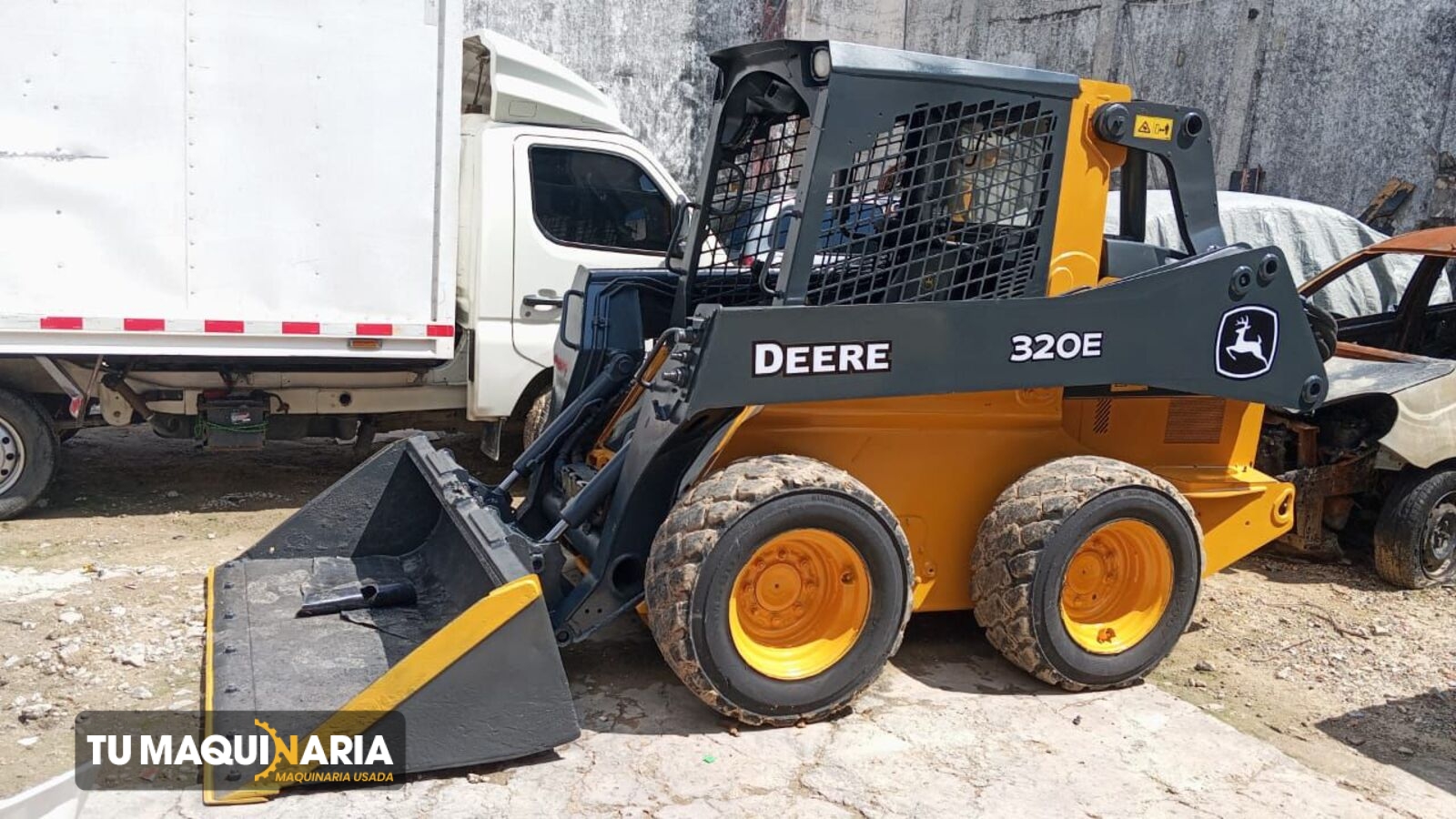 minicargador usado 2018 john deere 320e tm1357