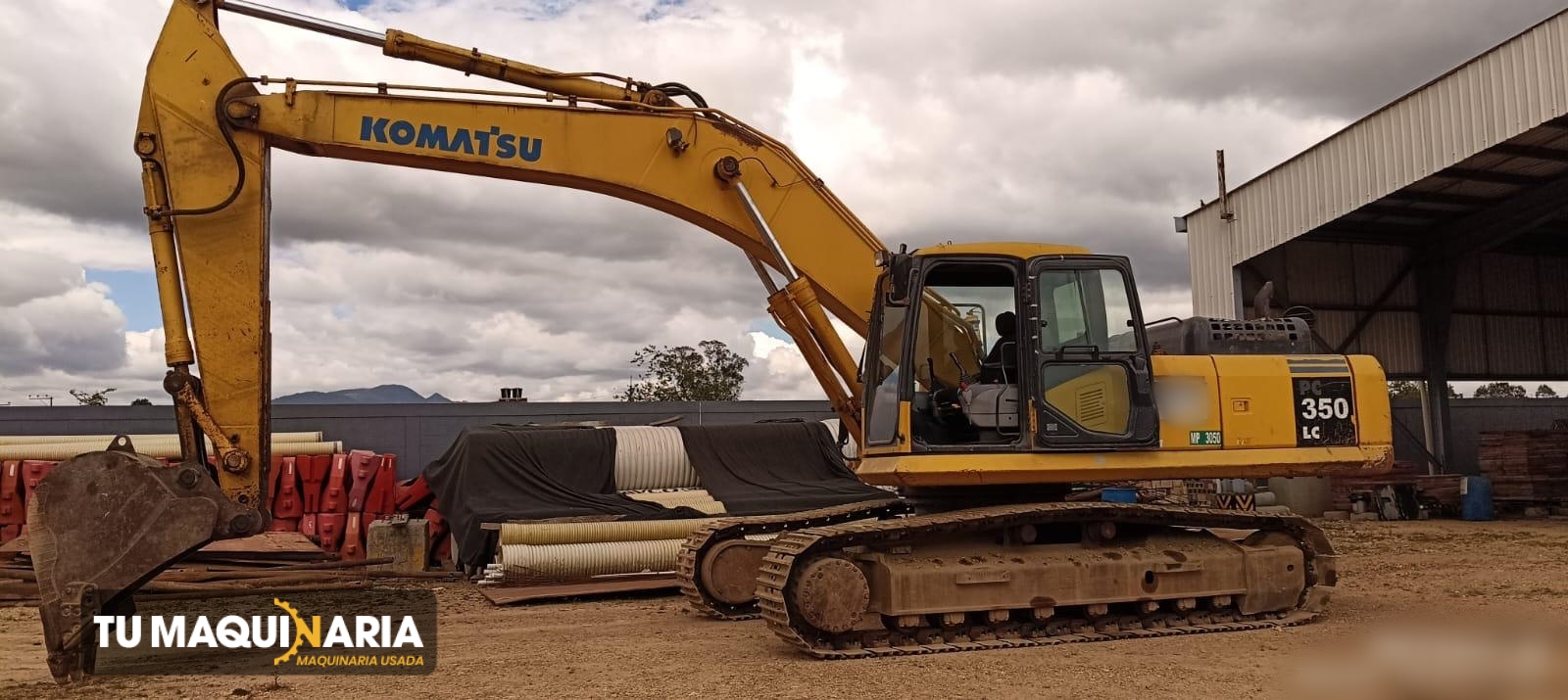 excavadora usada 2007 komatsu pc350-7 tm1391 (1)