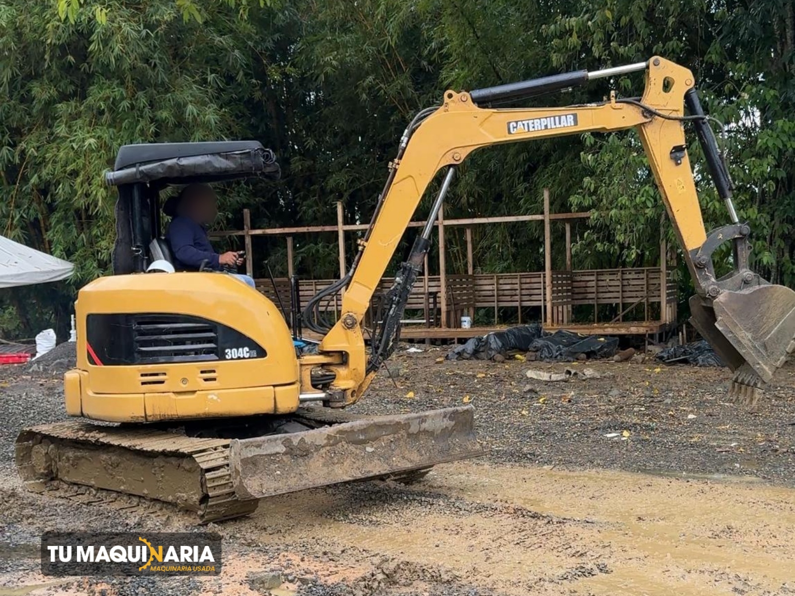 mini excavadora 2007 caterpillar 304cr tm1411 (17)