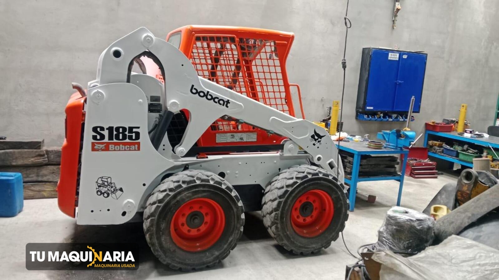 minicargador usado 2013 bobcat s185 tm1459 (2)