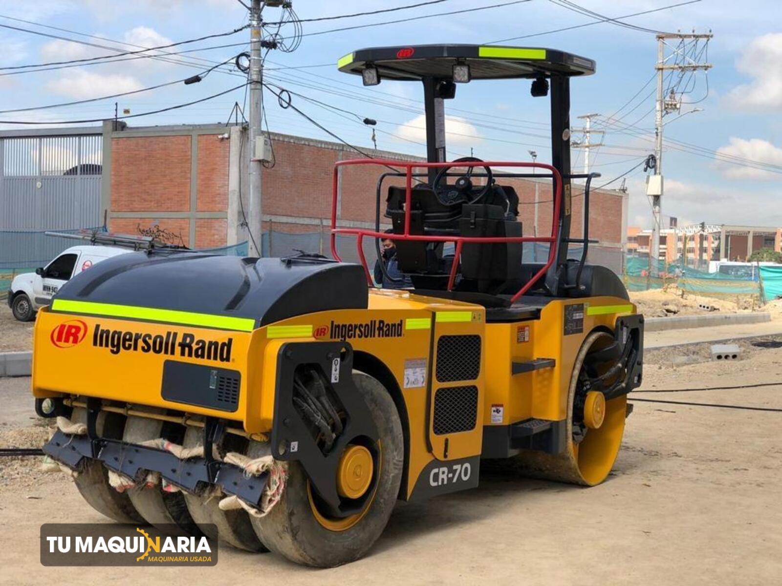 vibrocompactador usado 2005 INGERSOLL RAND CR-70 tm1467 (7)