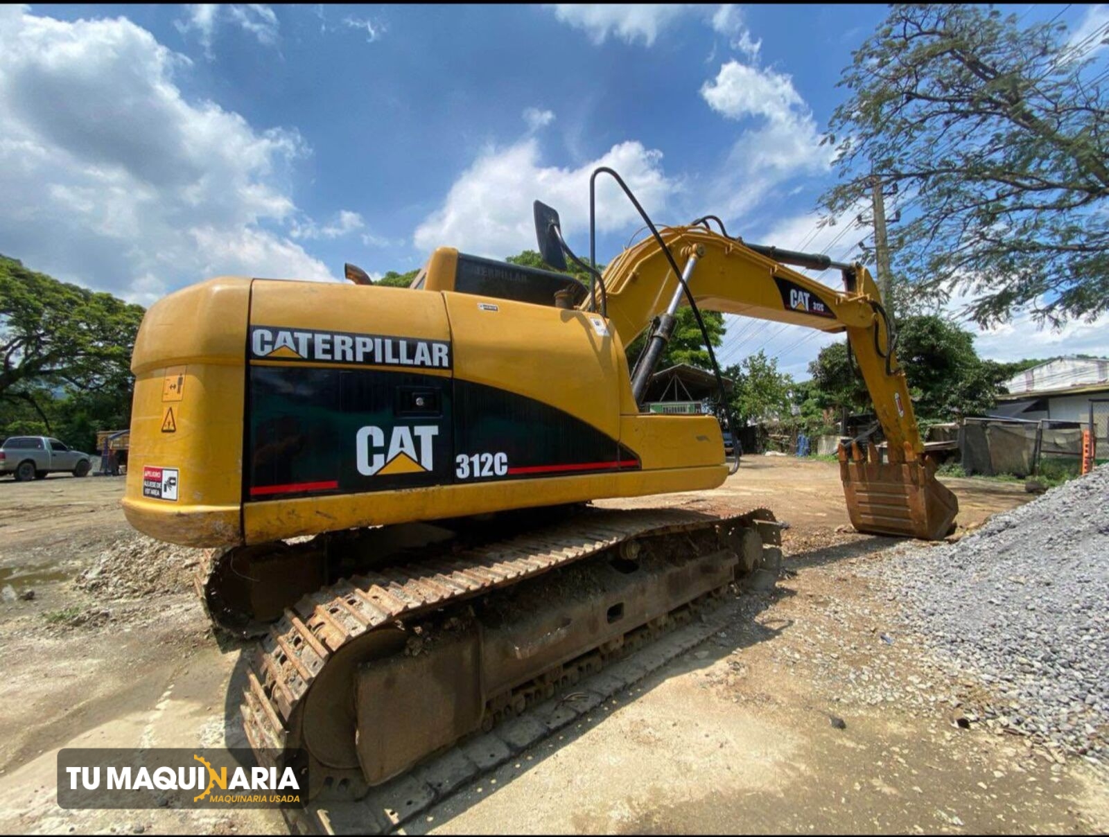 Excavadora usada 2006 CATERPILLAR 312C tm1484 (2)