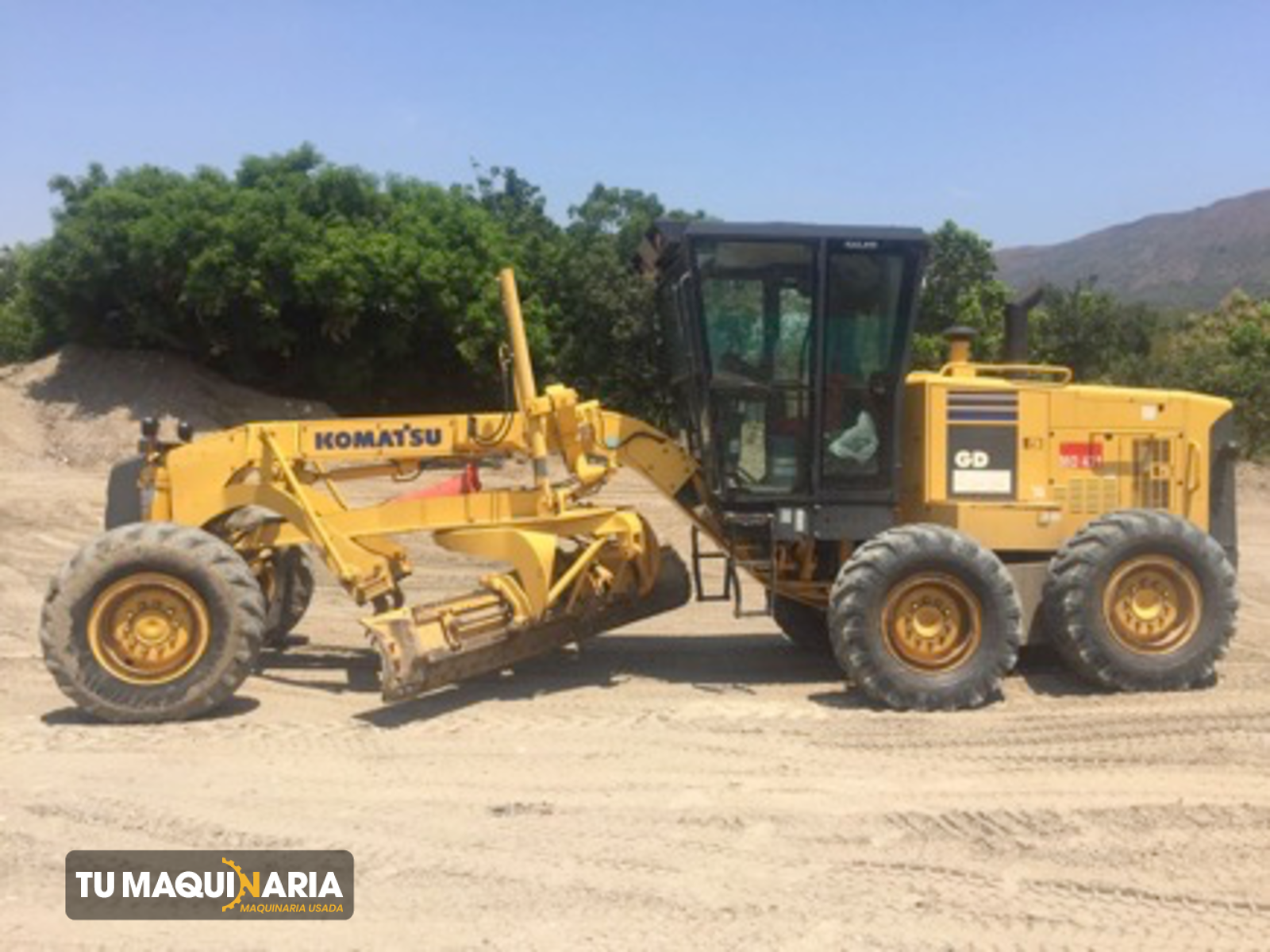 motoniveladora usada 2007 komatsu gd555-3a tm1478 (2)