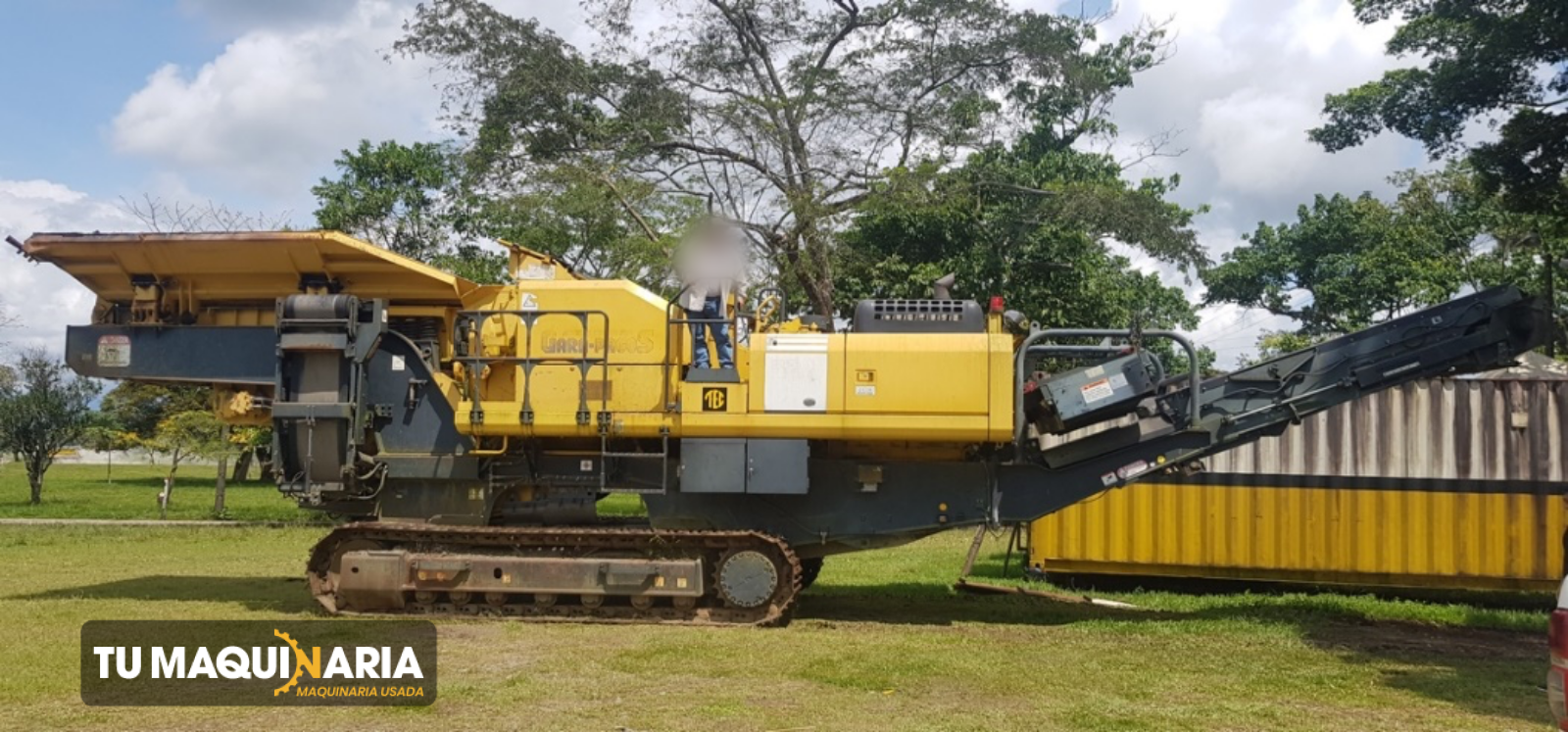 trituradora usada 2011 komatsu br580 tm1480