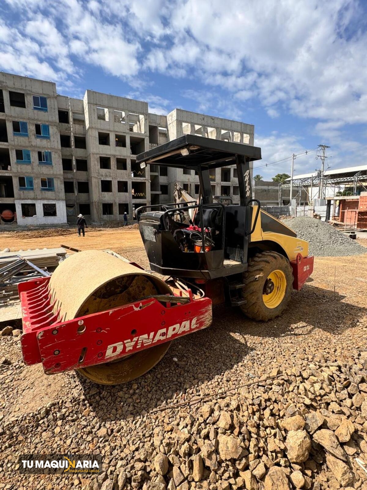 Vibrocompactador usado 2004 Dyanpac CA152PD tm1489 (6)
