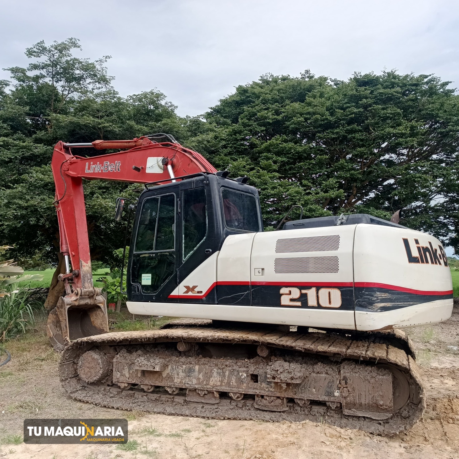 Excavadora usada 2014 link belt 210x2 tm1495 (1)