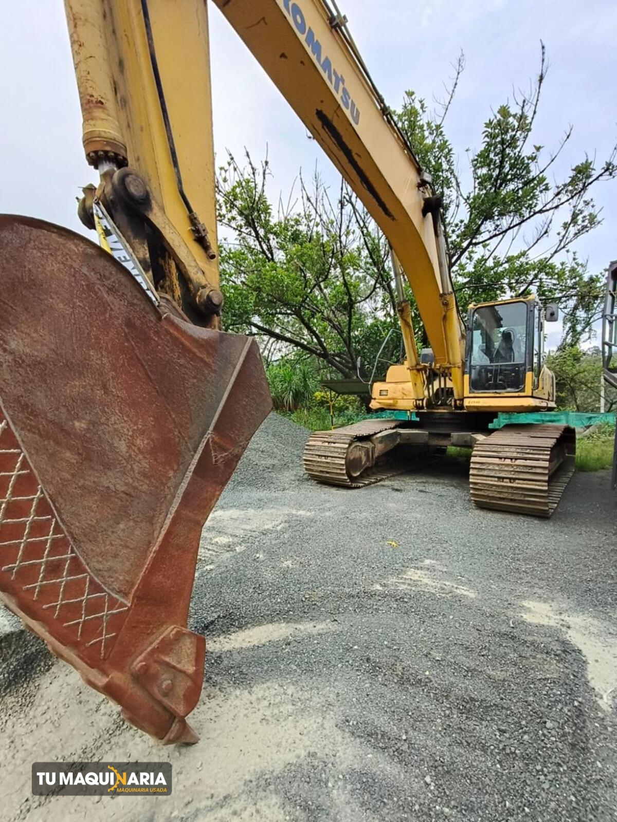 Excavadora usada 2008 komatsu pc400lc-8 tm1437 (1)