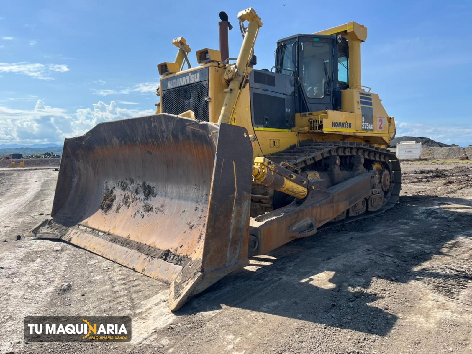 bulldozer usado 2019 komatsu D275AX-5E0 tm1544 (6)