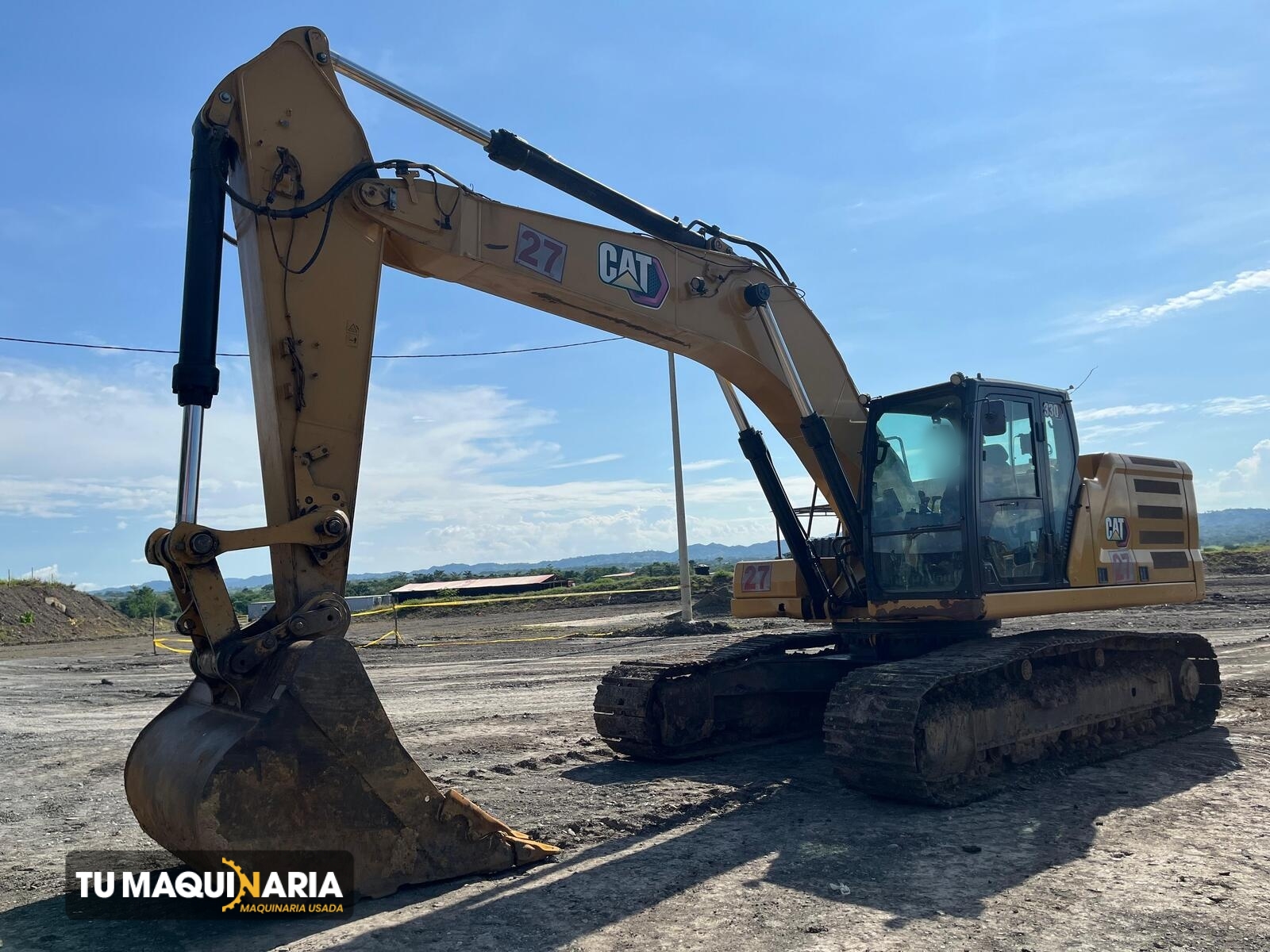 excavadora usada 2021 caterpillar 330 tm1543 (2)