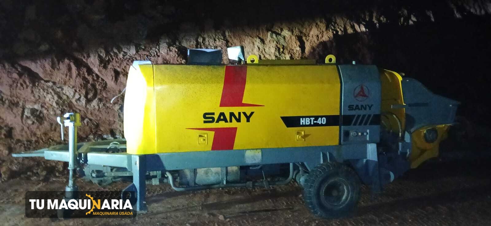 bomba de concreto usada 2012 Sany HBT40 TM1524 (2)