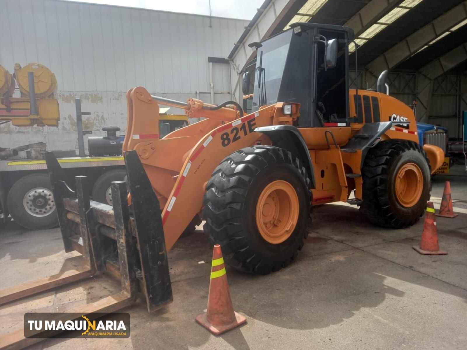 cargador usado 2008 case 821e tm1531 (6)