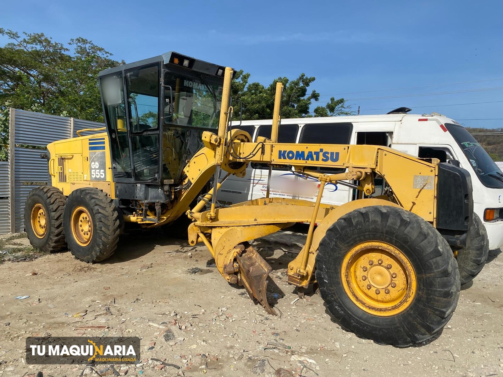motoniveladora usada 2005 komatsu gd555-3 tm1526 (3)