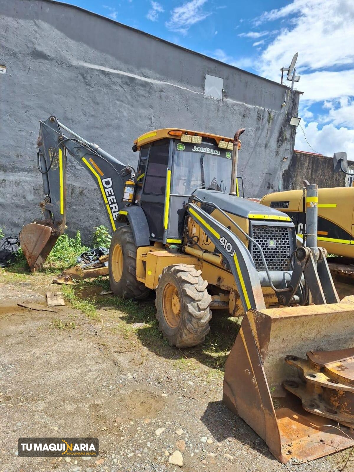 retrocargador usado 2007 john deere 410j tm1521 (2) 2007 JOHN DEERE 410J - Imagen 1