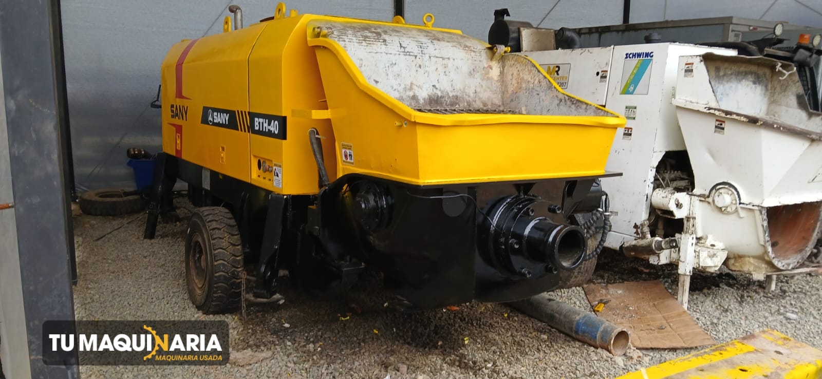 bomba de concreto usada 2012 Sany HBT40 TM1524 (7) 2012 SANY HBT40 - Imagen 1