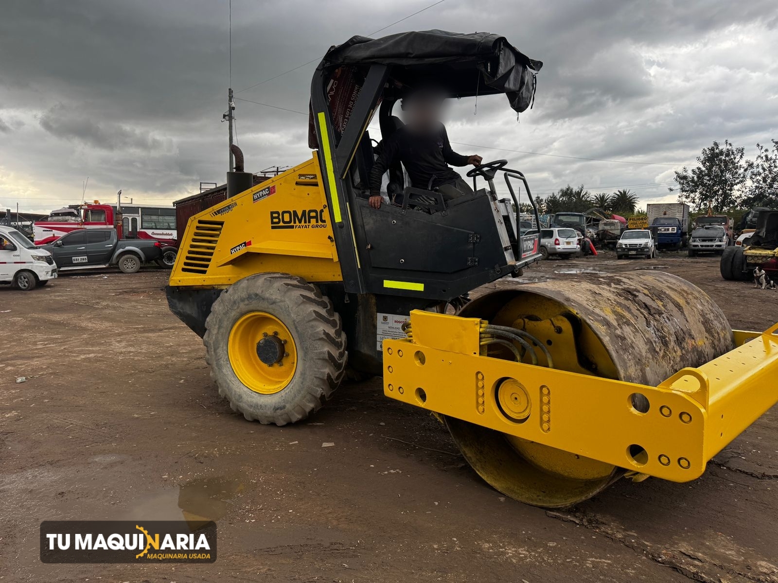 vibrocompactador usado 2007 boomag bw177d-3 tm1586 (3) 2007 BOMAG BW177D-3 - Imagen 1