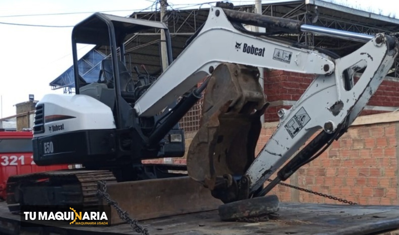 mini excavadora usada 2013 bobcat e50 tm1590 2013 BOBCAT E50 - Imagen 1
