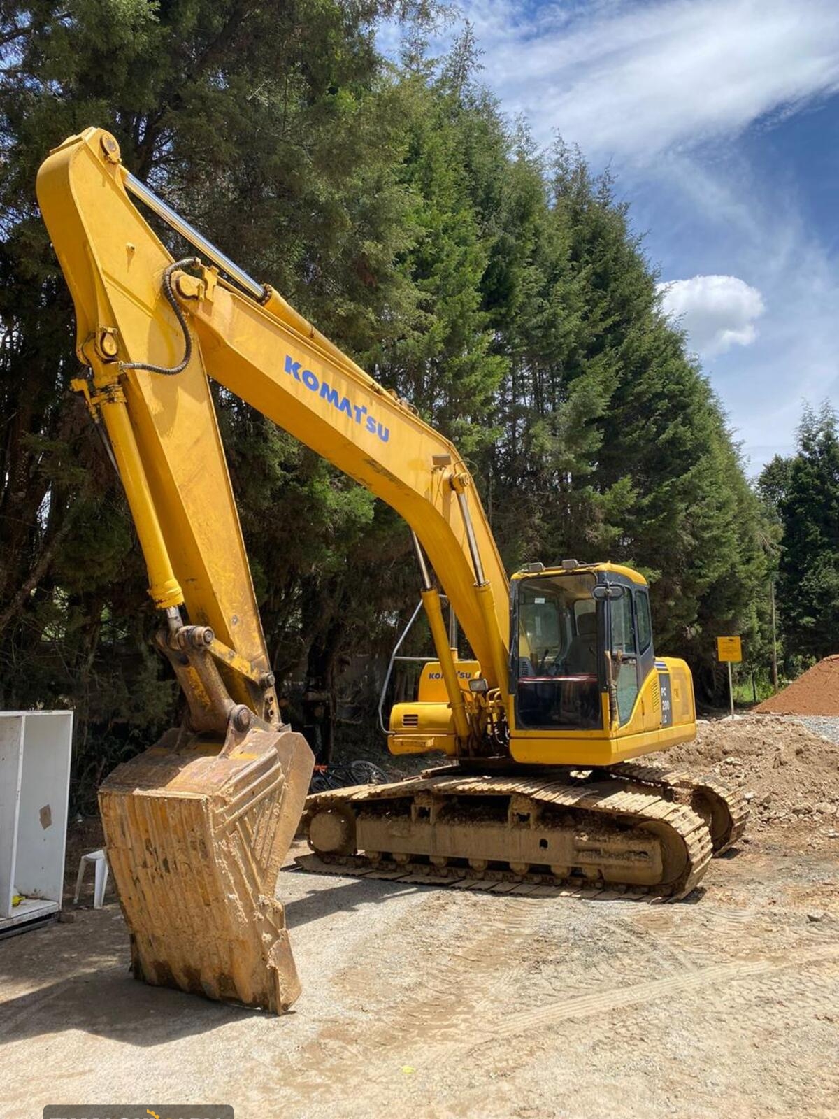 excavadora usada 2005 komatsu pc200-7 tm0727 (9) 2005 KOMATSU PC200-7 - Imagen 1