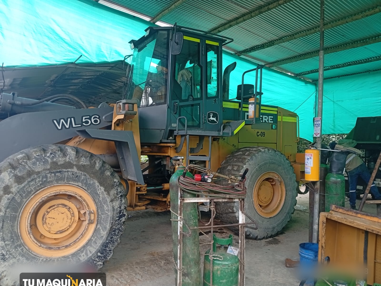 cargador usado 2015 JOHN DEERE WL56 tm1606 (3) 2015 JOHN DEERE WL56 - Imagen 1