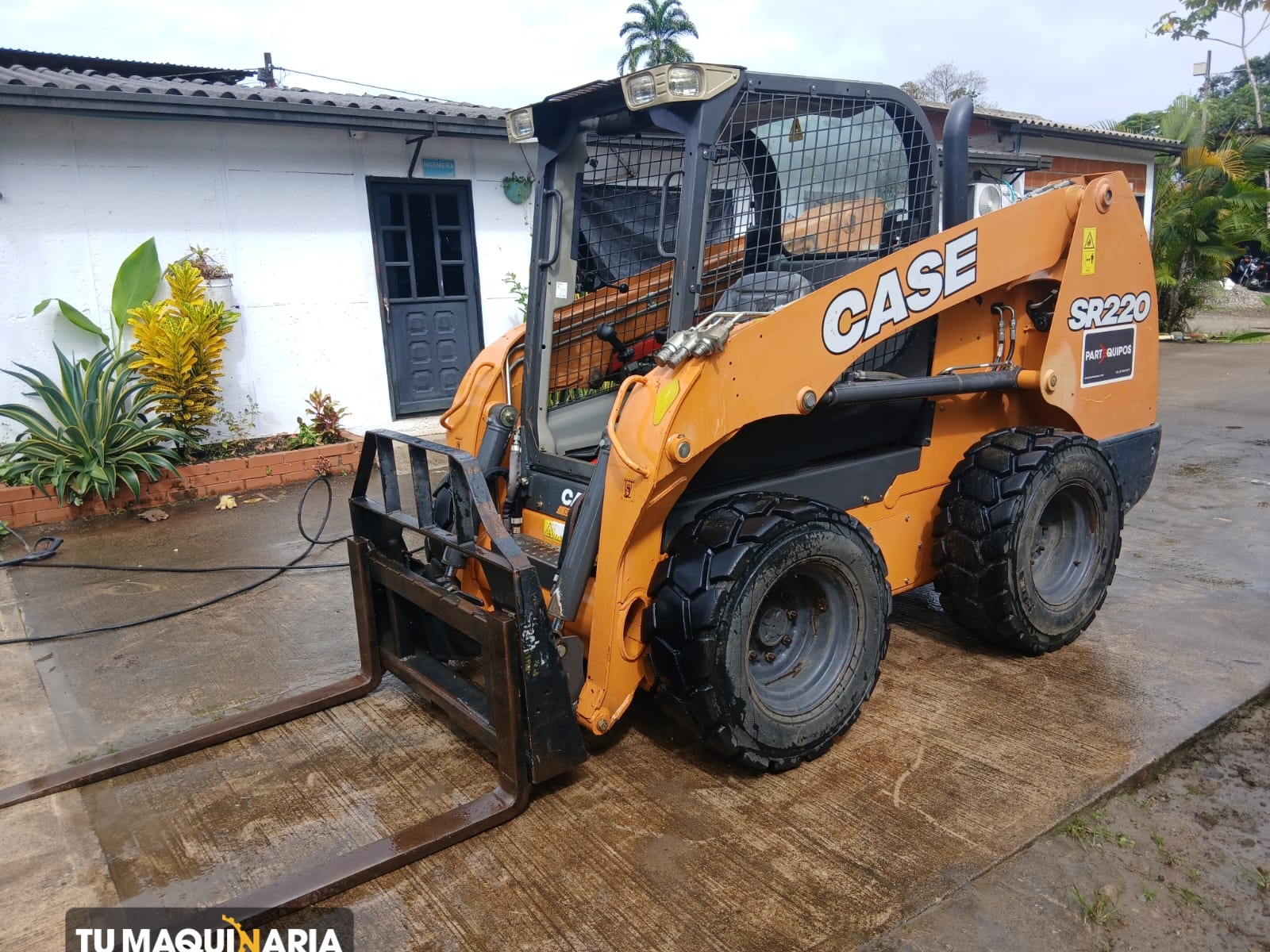 minicargador usado 2020 case sr220 tm1658 (4) 2020 CASE SR220 - Imagen 1
